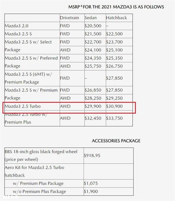 新款马自达3报价，2022款全新马自达3四驱