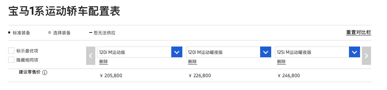 宝马1系图片及报价，2022款宝马1系最新消息