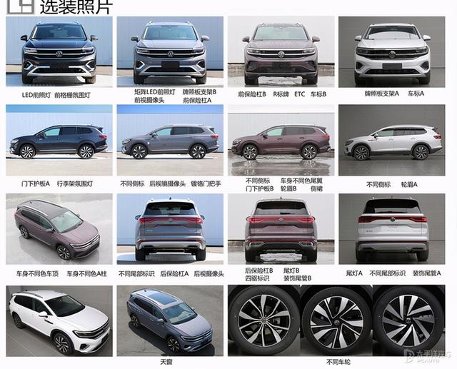 大众suv7座车型最新款，大众新7座SUV信息曝光