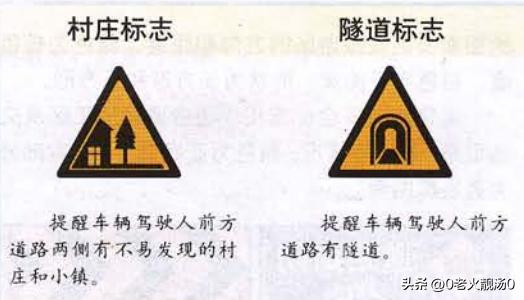 交通标志符号大全图解，掌握7个种类的道路交通标志