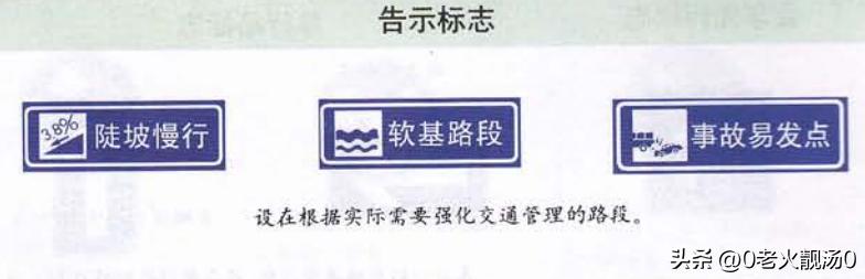 交通标志符号大全图解，掌握7个种类的道路交通标志