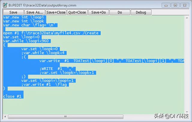 TRACE32如何保存数据？trace32的使用方法