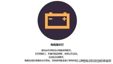 汽车仪表盘故障灯图解大全，常用汽车仪表指示灯大全