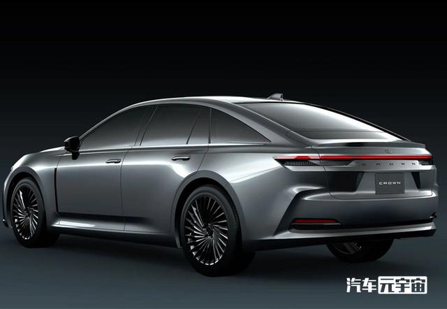 皇冠车2022款价格图片，丰田全新皇冠轿车曝光