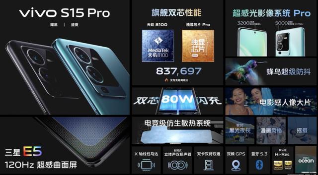 vivo s15手机vivo多少钱？vivo s15系列正式发布2699元起售