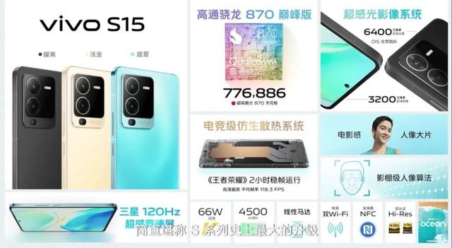 vivo s15手机vivo多少钱？vivo s15系列正式发布2699元起售