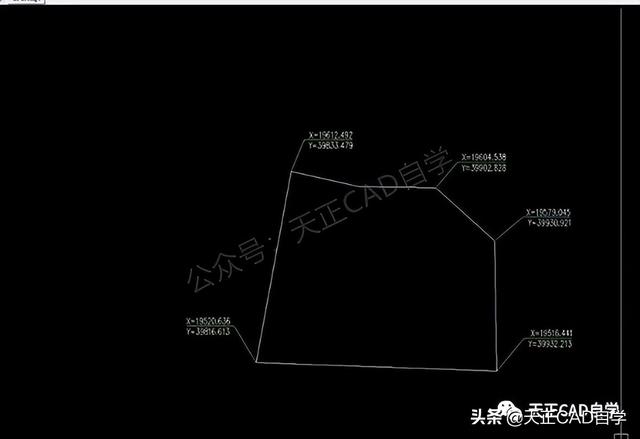 cad怎么输入坐标点？坐标点输入天正cad中的方法