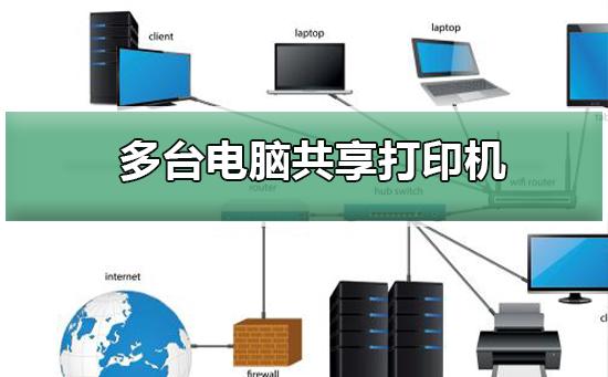 一台打印机怎么连接两台电脑？多台电脑共享打印机的方法