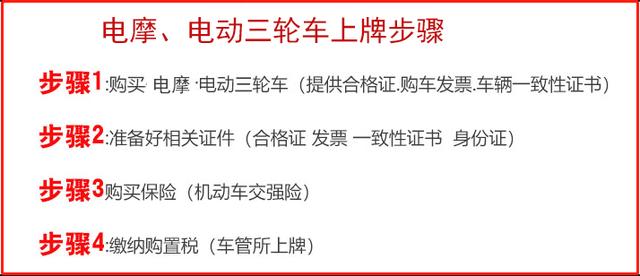 电动车上牌需要什么资料？老人代步三轮电动车能上牌吗