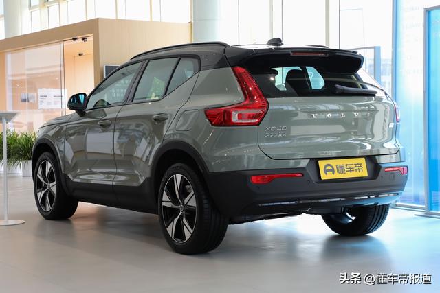 沃尔沃xc40纯电动车，沃尔沃纯电版xc40价格及图片