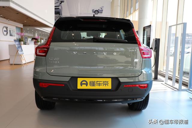 沃尔沃xc40纯电动车，沃尔沃纯电版xc40价格及图片