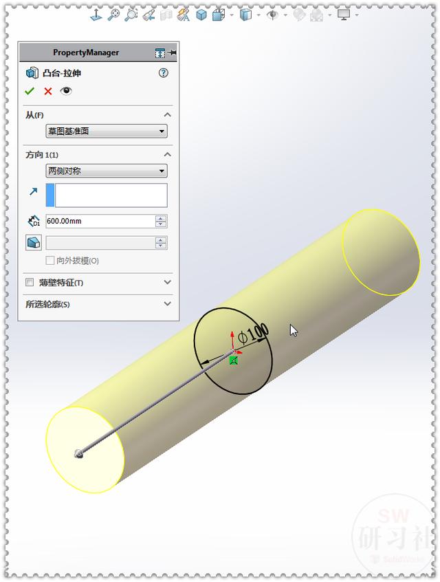 solidworks怎么画螺纹？solidworks绘制螺旋线的方法