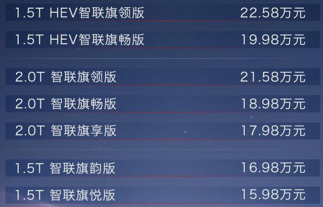 红旗h5最新款报价及图片，三种动力全新红旗h5售价15.98万起