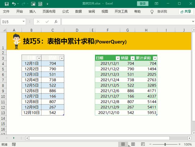 excel自动累计求和怎么弄？excel常用的求和方法技巧